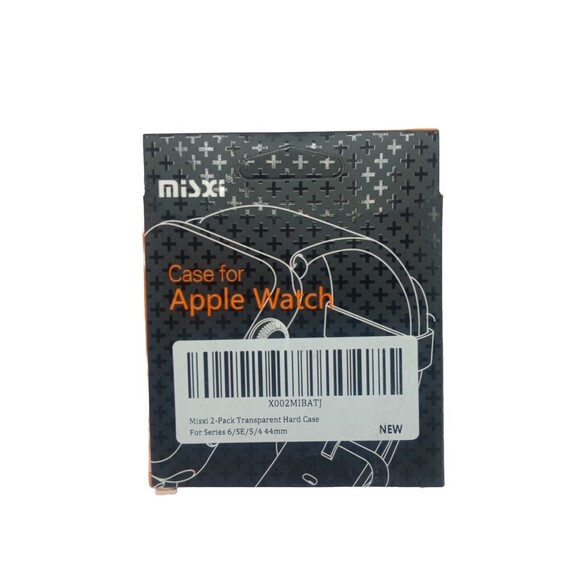 Misxi 2 Pack PC Case with Tempered Glass Screen Protector Compatible with Apple - Picture 7 of 7